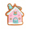 Gingerbread House Tree Ornaments (PVC)