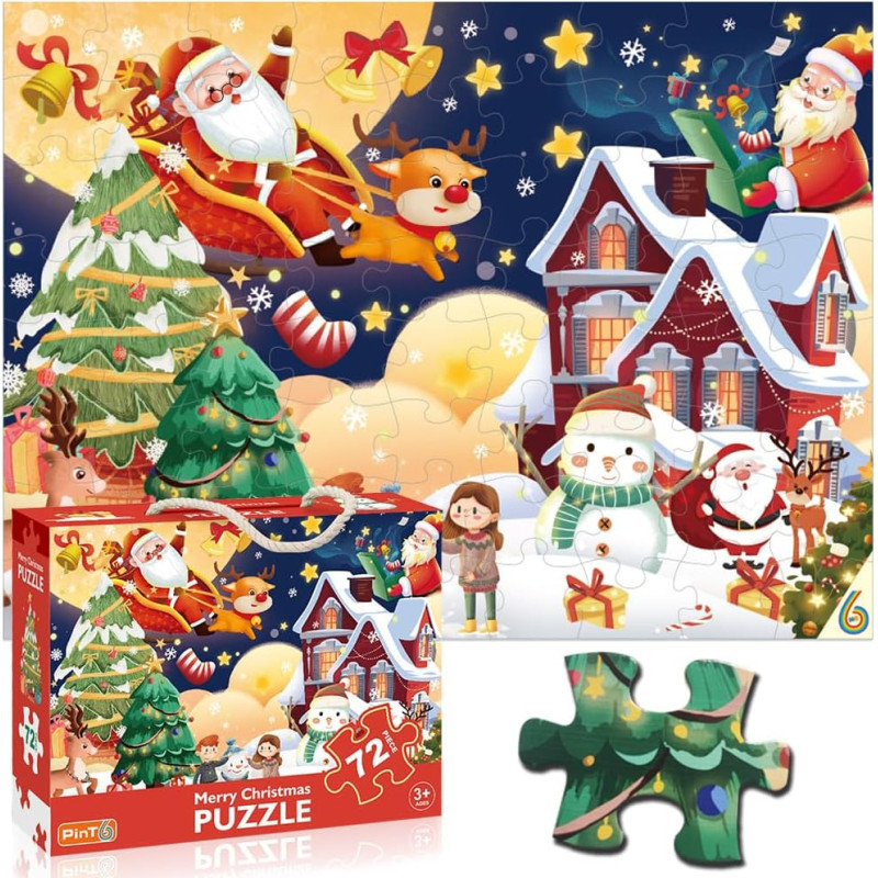 Christmas Floor Puzzle (Large pieces)