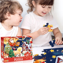 Christmas Floor Puzzle (Large pieces)