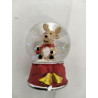 Glass Snow Globe (6cm) - Reindeer