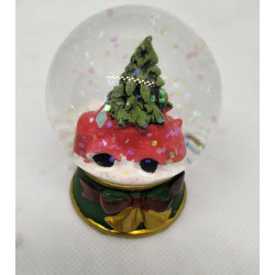 Glass Snow Globe (6cm) - Truck