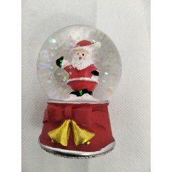Glass Snow Globe (6cm) - Santa