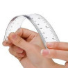 Marlin - Flexible Ruler - 30cm - Clear