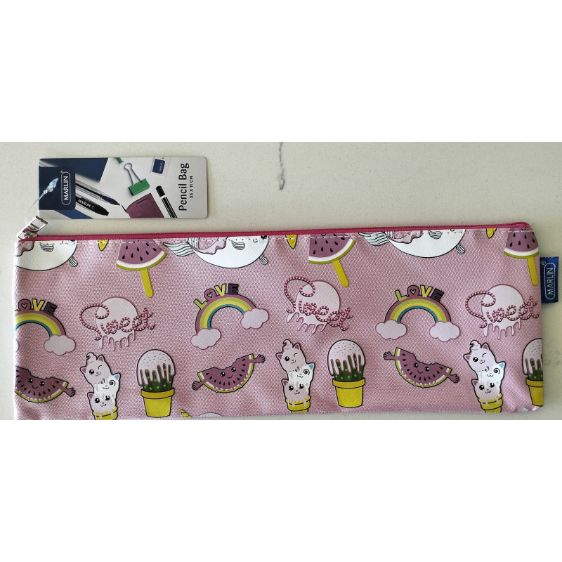 Marlin 1-Division Pencil Case - Kitty Treats