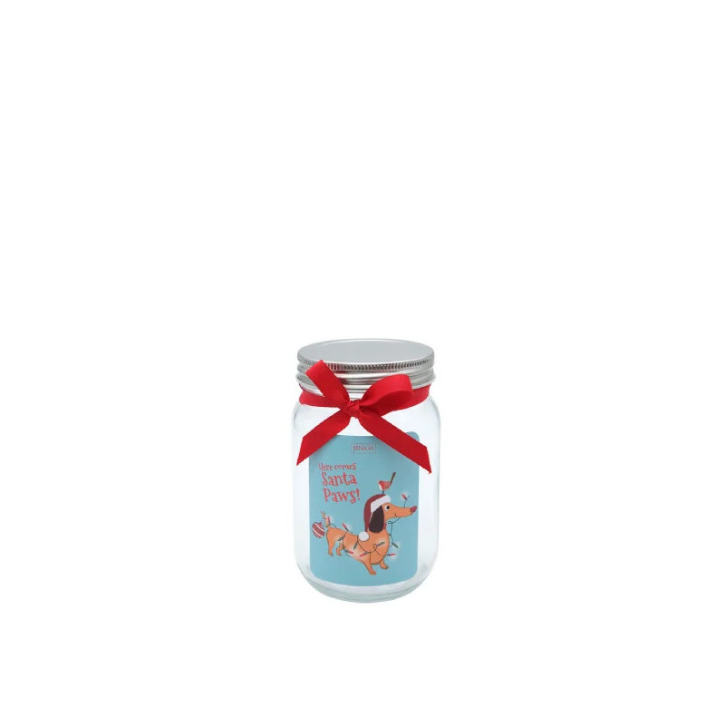 Jenam Christmas - Small Jar - Santa Paws