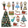 Nutcracker Tree Ornaments (12 piece)
