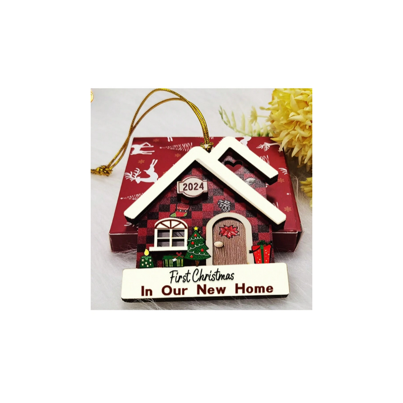New Home 2024 Acrylic Tree Ornament