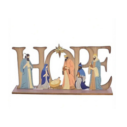 Wooden Ornament - Hope