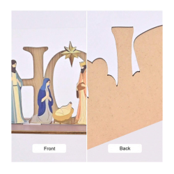 Wooden Ornament - Hope