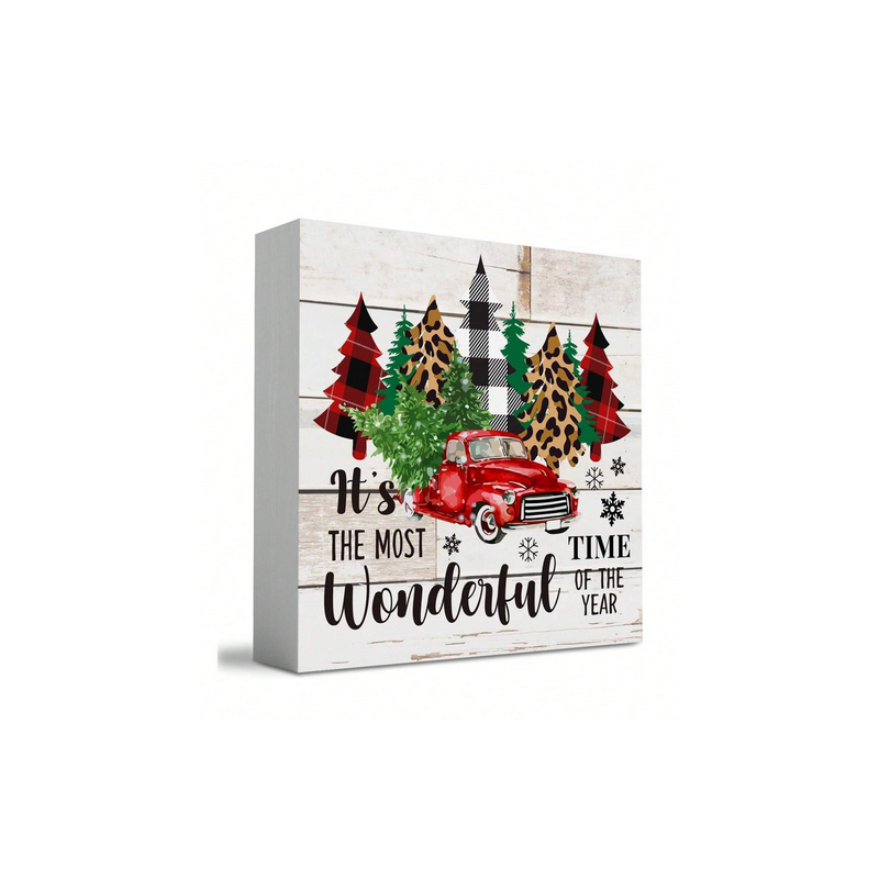 Mini Wooden Block - Most Wonderful