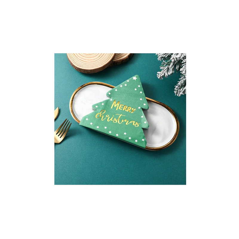 Christmas Tree Serviettes (20s)