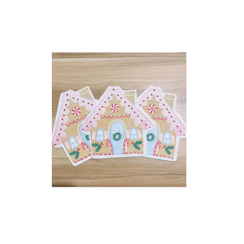 Gingerbread House Serviettes (20s)