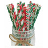 Festive Paper Straws (25s)