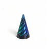 Cone Fidget Toy  - Metallic Blue/Green