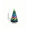 Cone Fidget Toy  - Metallic Rainbow