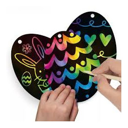 Easter Egg Scratch Art Set