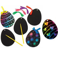 Easter Egg Scratch Art Set