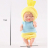 Mini Bathing Baby Doll - Duckling Outfit