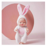 Mini Bathing Baby Doll - Bunny Outfit