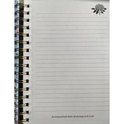 Scripture & Verse - Spiral Notebook with Sticky Notes (A5, lined)