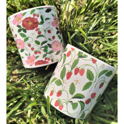 Garden Party - Mini Ceramic Flower Pot (Berries)