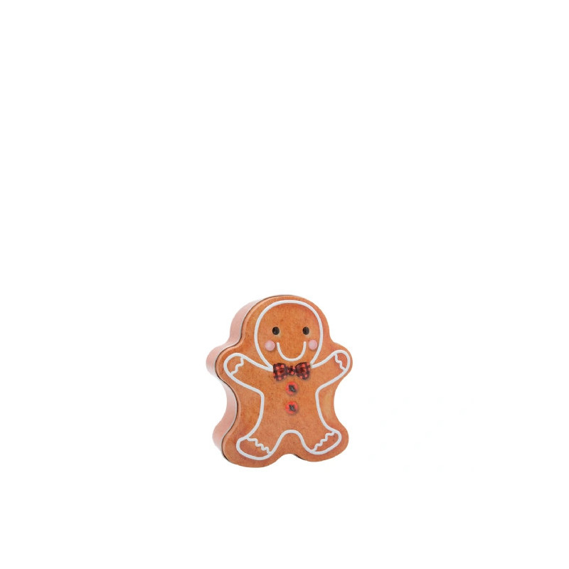 Gingerbread Man Gift Tin (Empty)