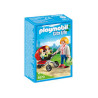 Playmobil Mother with Twin Stroller