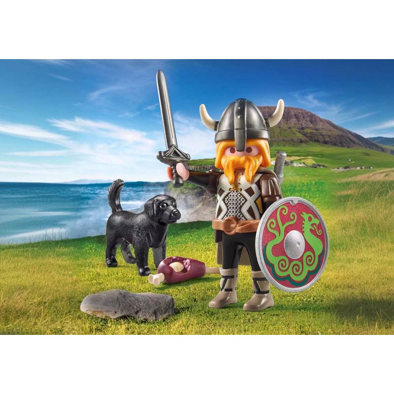 Playmobil Viking with Dog