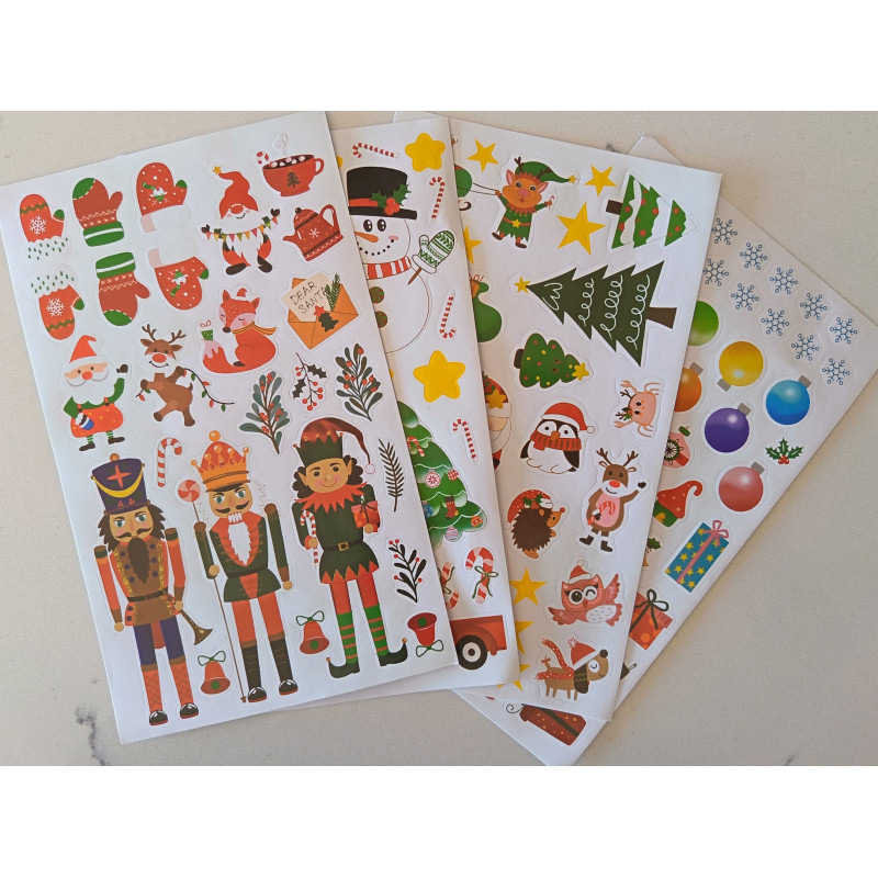 Christmas Sticker Sheets