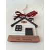 New Home Wooden Ornament