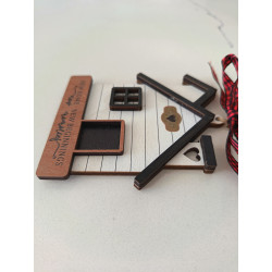 New Home Wooden Ornament