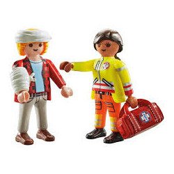Playmobil Duo Pack - Paramedic and Patient
