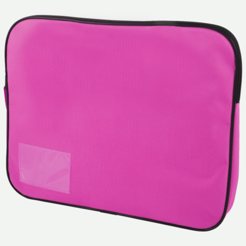 Butterfly Book / Document Bag - Pink
