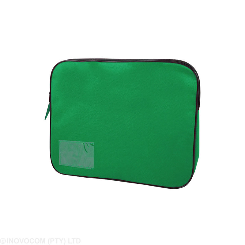 Butterfly Book / Document Bag - Dark Green