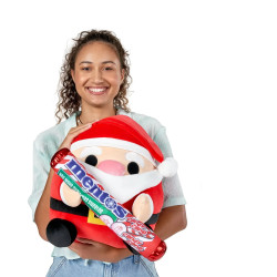 Snackles Giant Christmas Plush - Mentos Santa