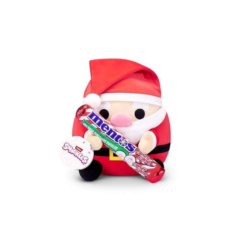 Snackles Giant Christmas Plush - Mentos Santa