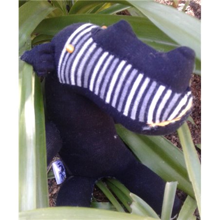 Hope Art Critters - Large Rhino - Tar