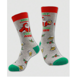 Novelty Socks - Christmas Beer