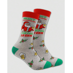Novelty Socks - Christmas Beer