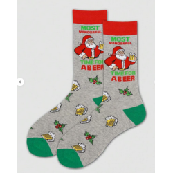 Novelty Socks - Christmas Beer