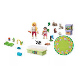 Playmobil My LIfe - Rabbit Family (Starter Pack)
