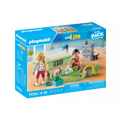 Playmobil My LIfe - Rabbit Family (Starter Pack)