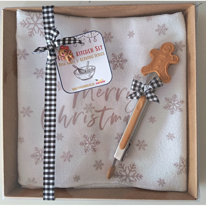 Festive Kitchen Gift Set - Merry Christmas