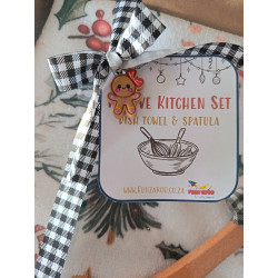 Festive Kitchen Gift Set - Trees & Holly