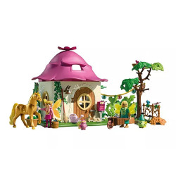 Cozy Fairy Home with Golden Unicorn
