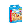 Kids with Sandcastle