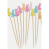 Wooden Bunny Sticks (10 Pack)