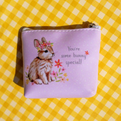 Easter Keyring Coin Purse - Sombebunny Special