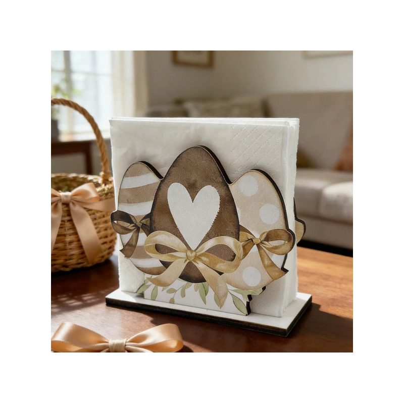 Vintage Easter Serviette Holder