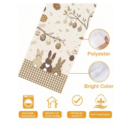 Vintage Easter Table Runner